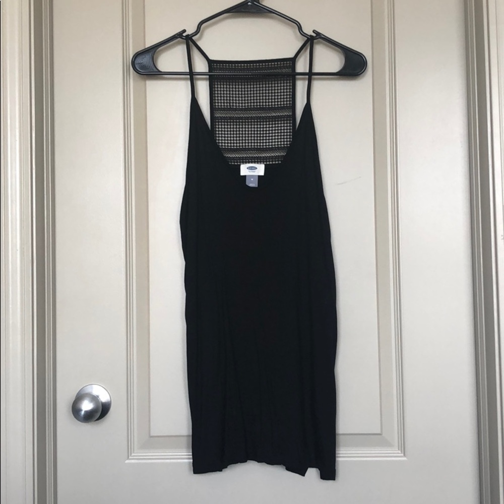 Old Navy V-Neck tank with back detail - medium